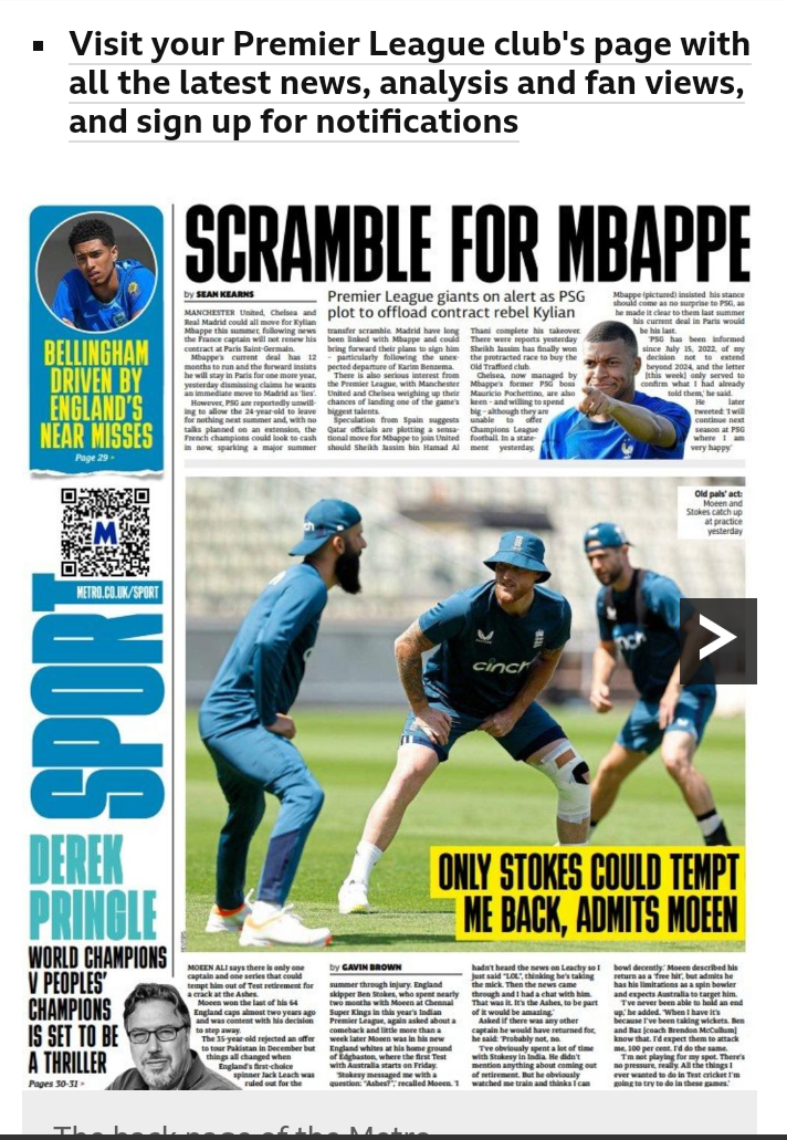 Latest Sports News - page 1